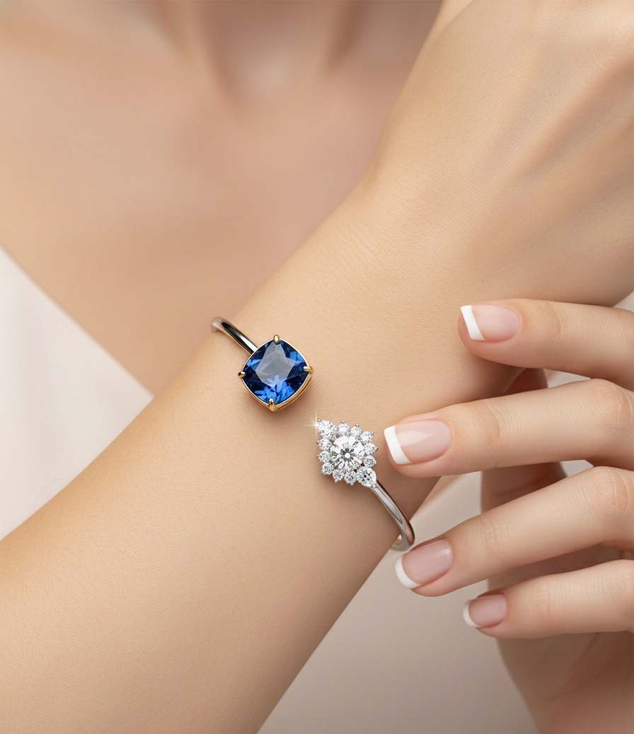 Toi & Moi Royale Bangle - Afbeelding 2